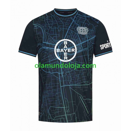 Camisola Bayer 04 Leverkusen Special Homem Equipamento Primeiro 2023-2024 Manga Curta